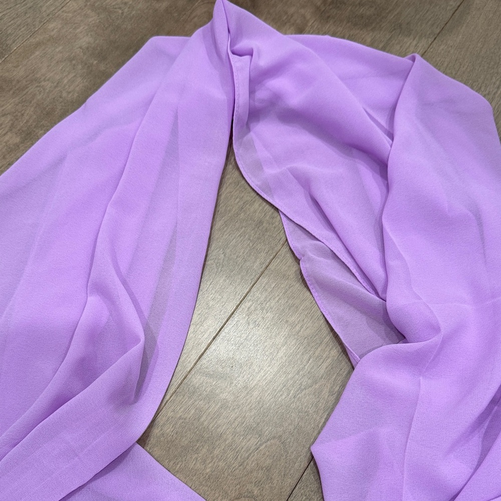 Elegant Lavender Shawl Scarf